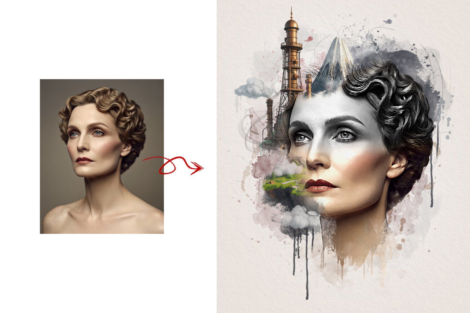 Photo Manipulation Effect Template