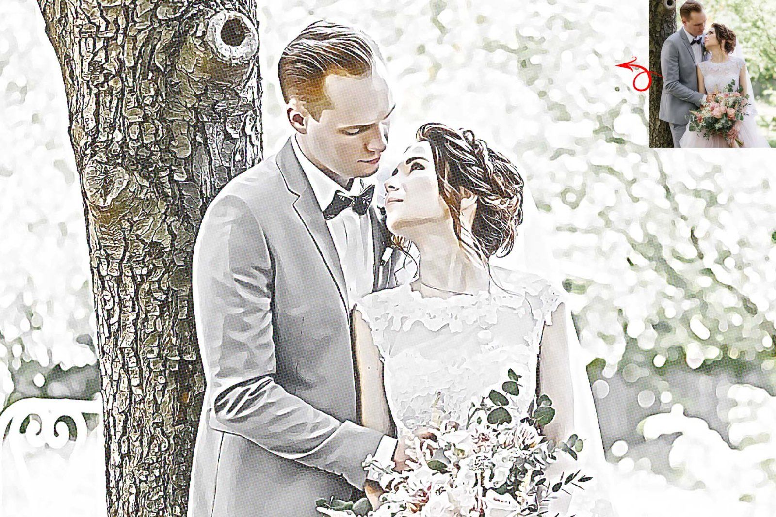 Comic Oil Paint Photoshop Action