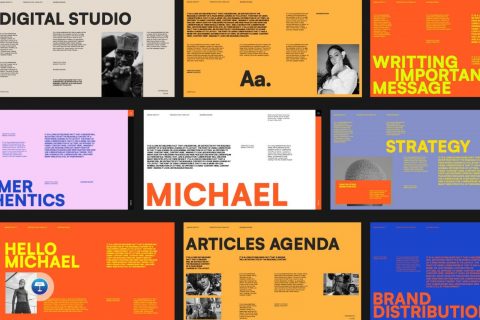 Michael - Brand Portfolio Keynote Template