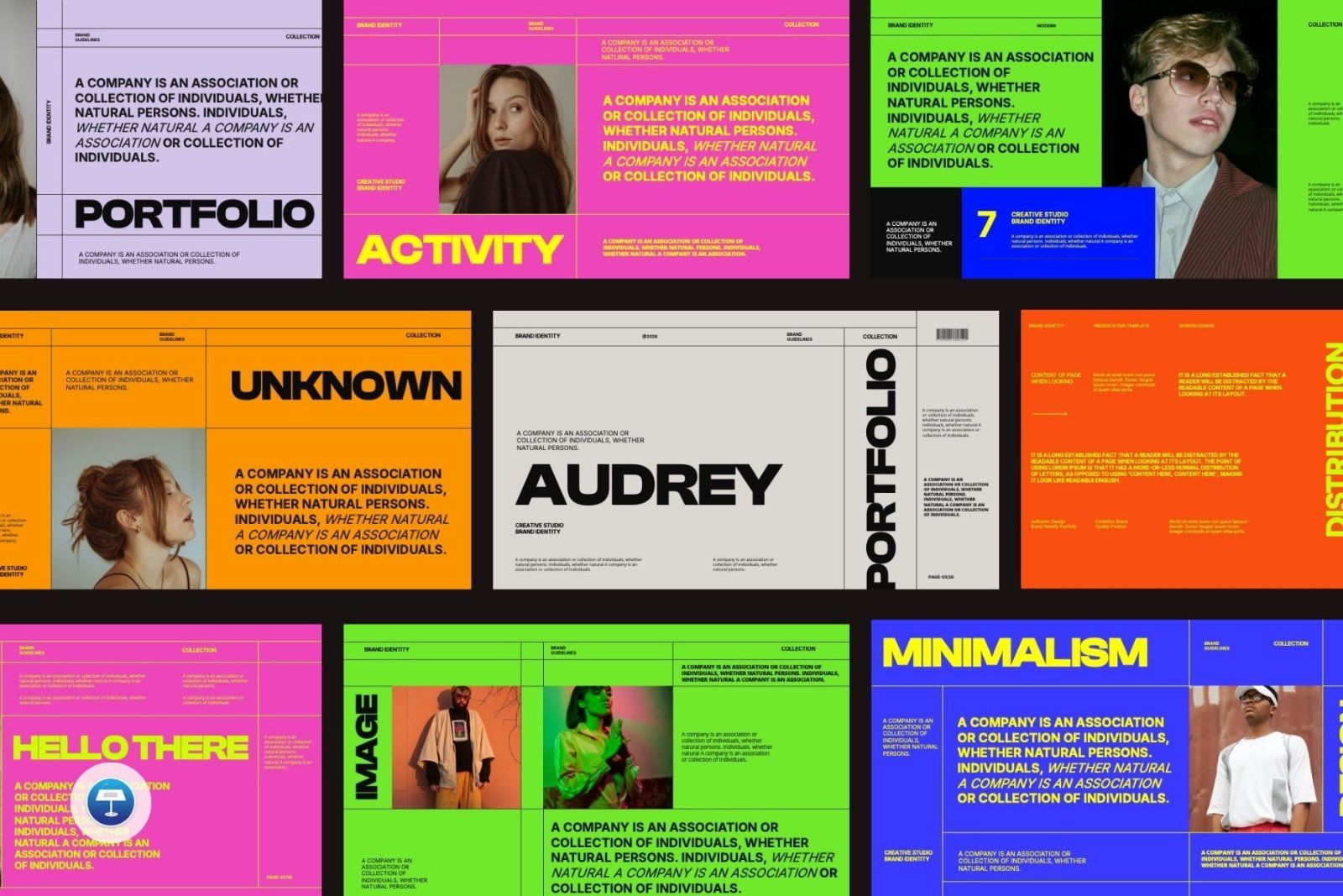 Audrey - Brand Strategy Keynote Template