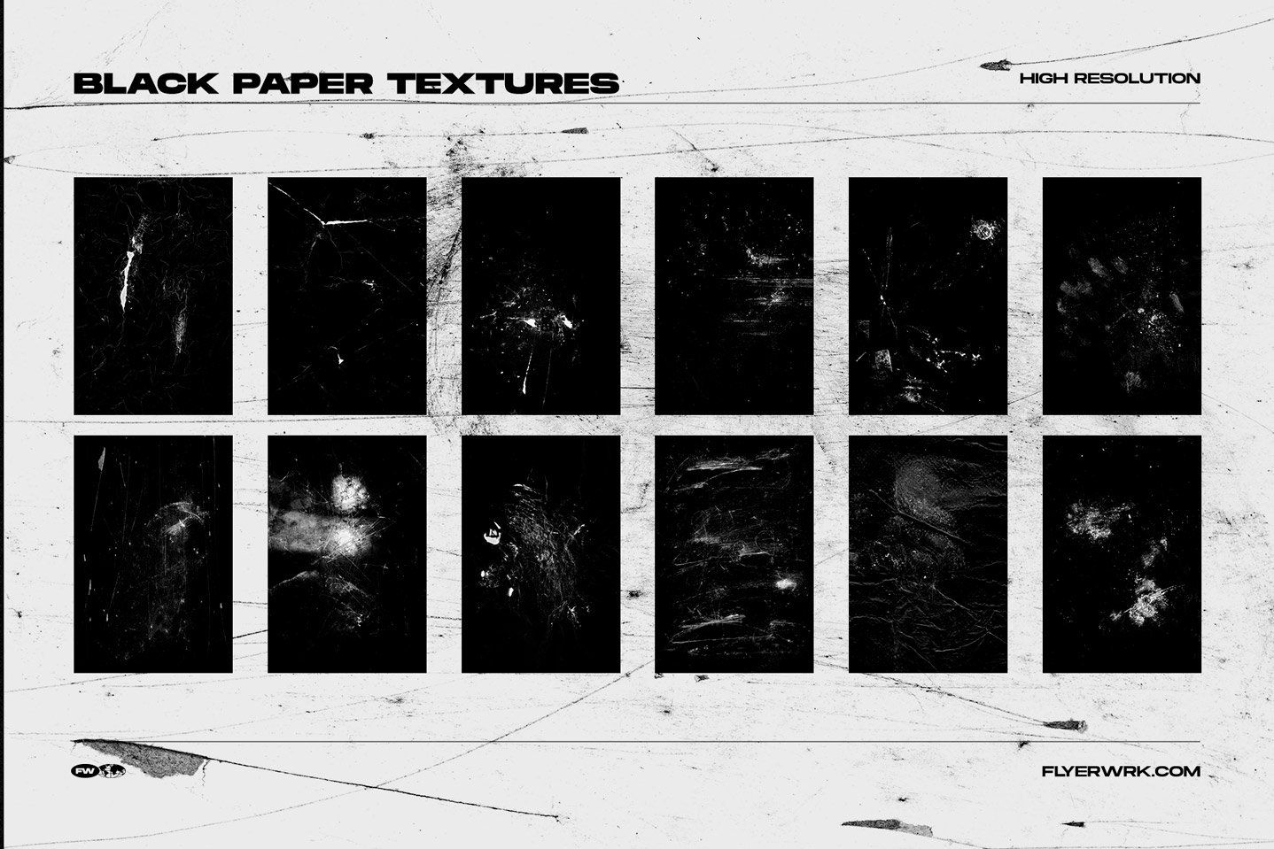 100 Dirty Paper Textures