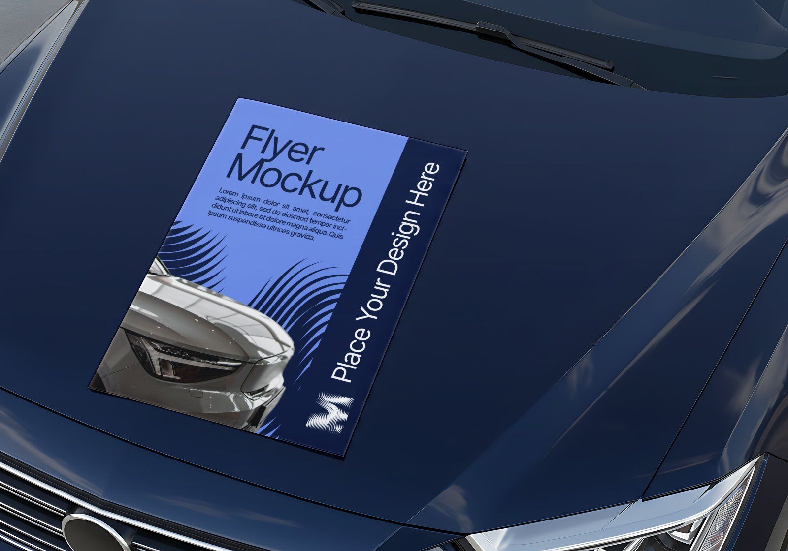 Premium Rental Car Mockup