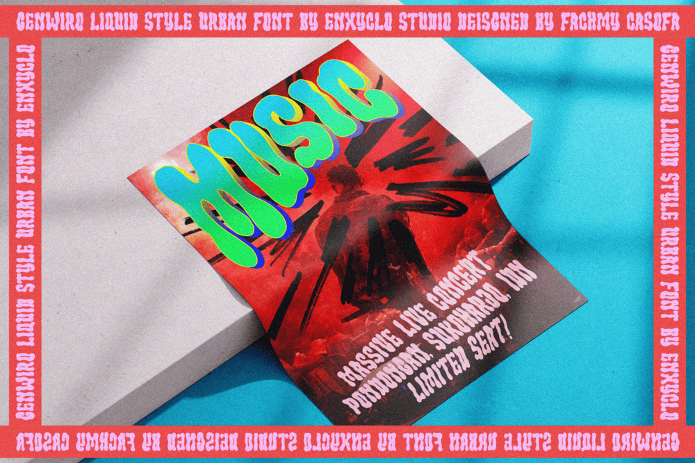 Genwiro — Urban Font