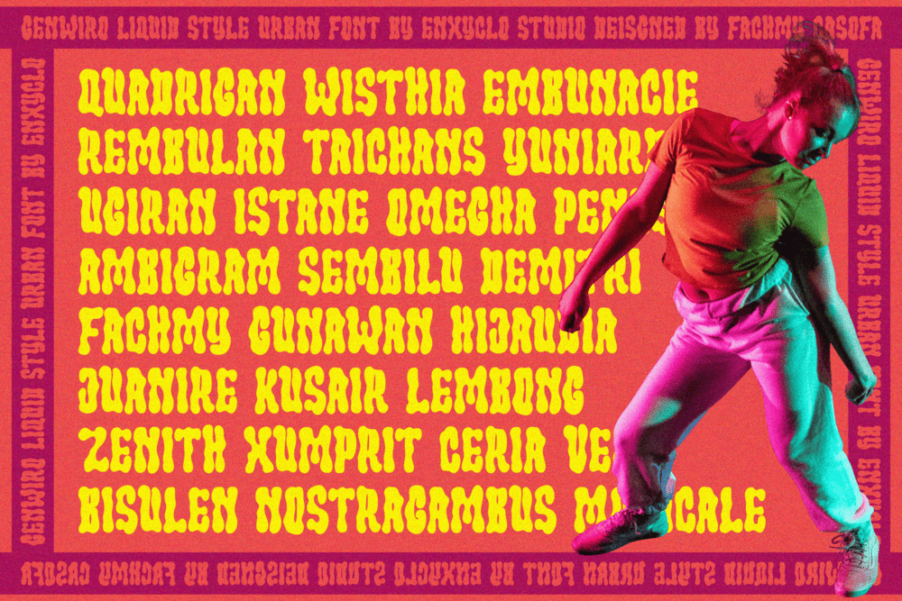 Genwiro — Urban Font