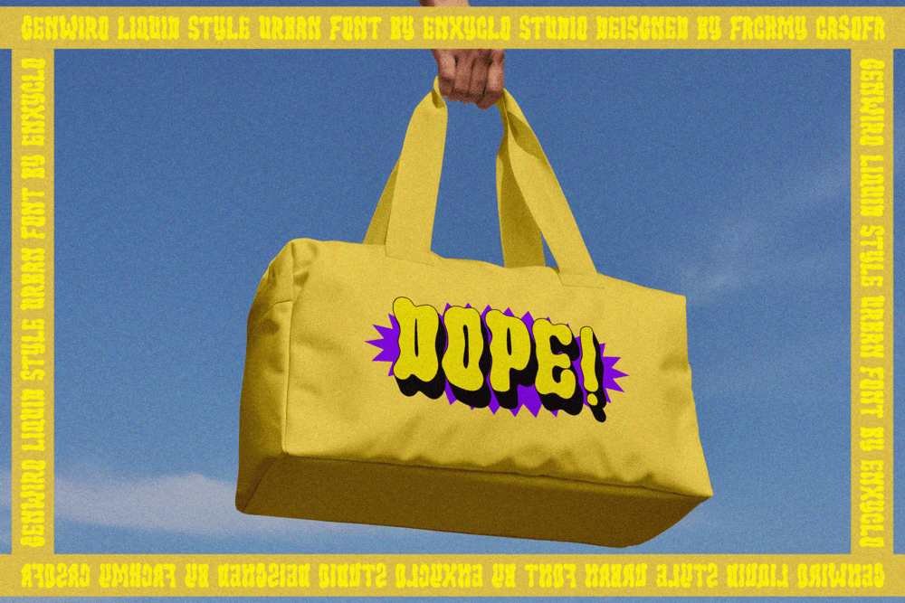 Genwiro — Urban Font