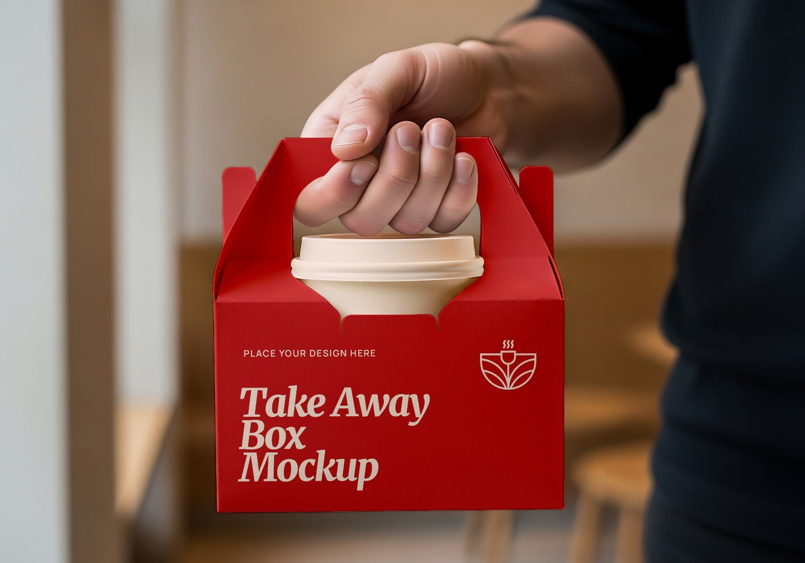 Premium Branding Coffee Cafe Mockup