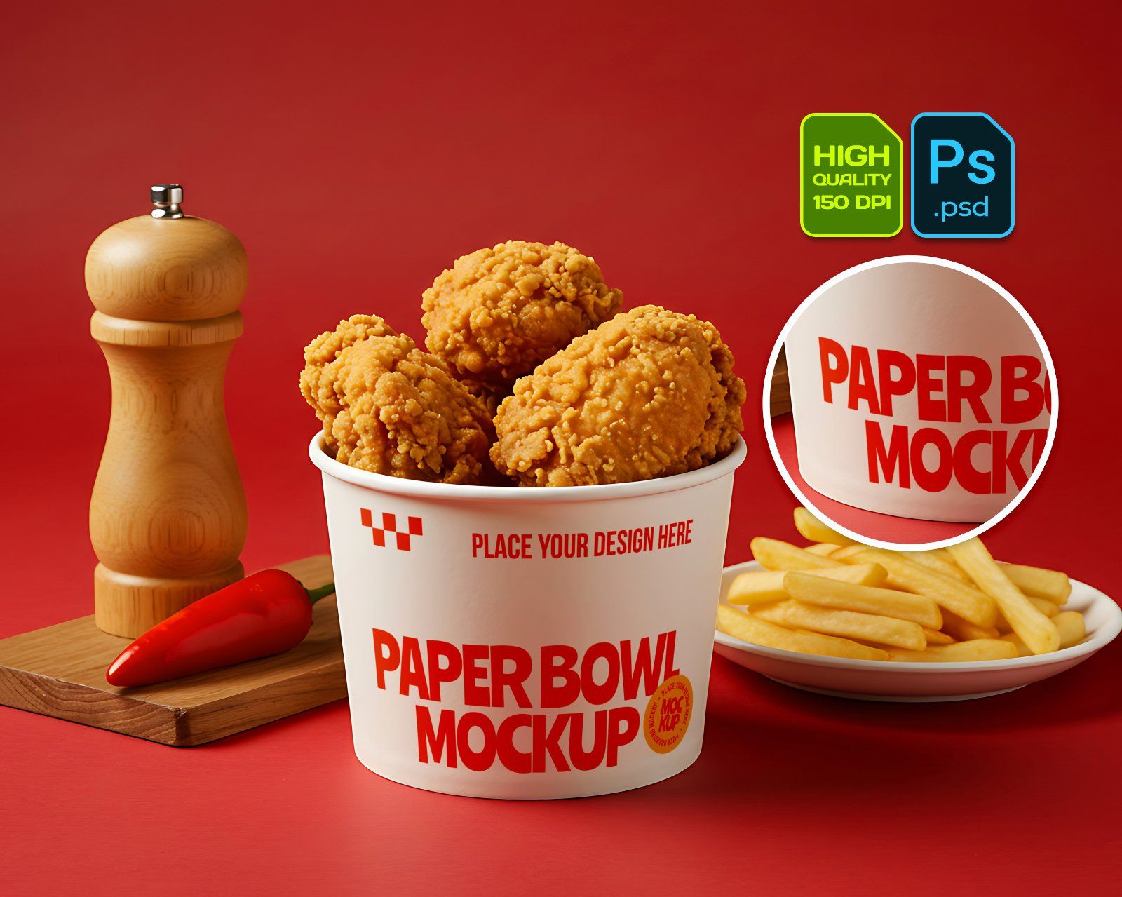 15 Fast Food Packaging Mockups – Burger, Pizza Box, Wrap, Snack Pouch & Delivery Kit
