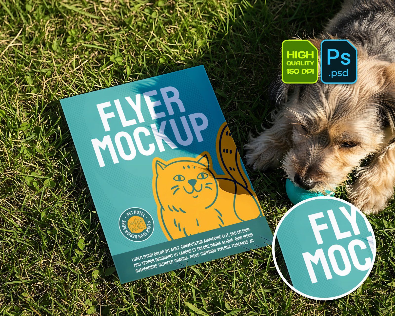 Pet Hotel Mockup Bundle – 15 PSD Templates for Animal Care & Veterinary Branding