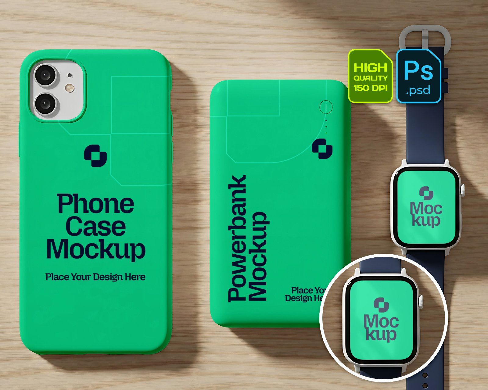 Electronics Store Branding Mockup Bundle – 15 PSD Templates for Device & Retail Design