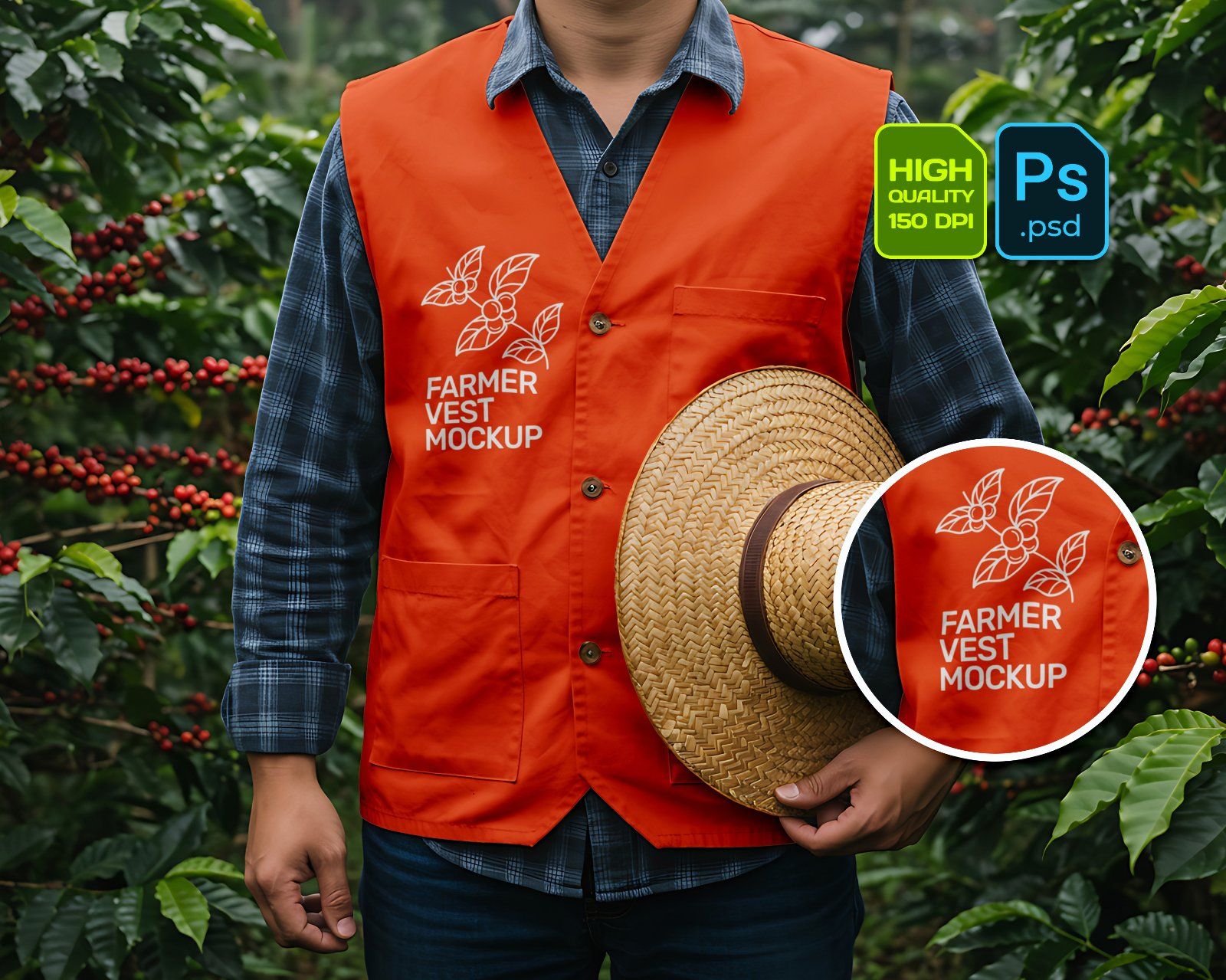15 Coffee Factory Mockups – PSD Pouch, Can, Sack, Box, Billboard & Farm Branding Kit