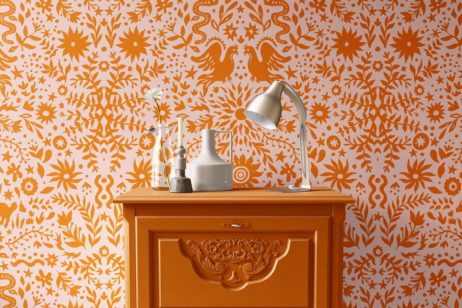 Mexican Vibes Seamless Pattern