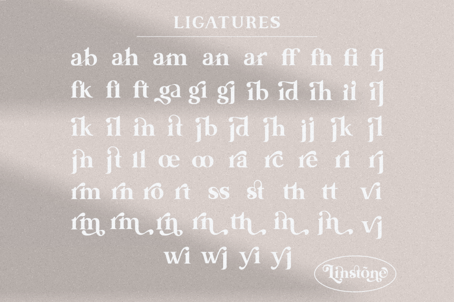 Linstone - modern serif