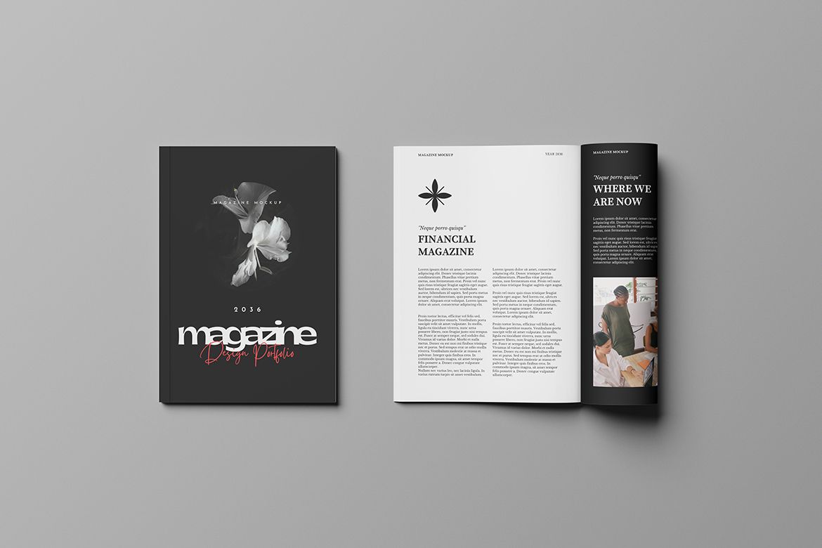 Magazine Mockup