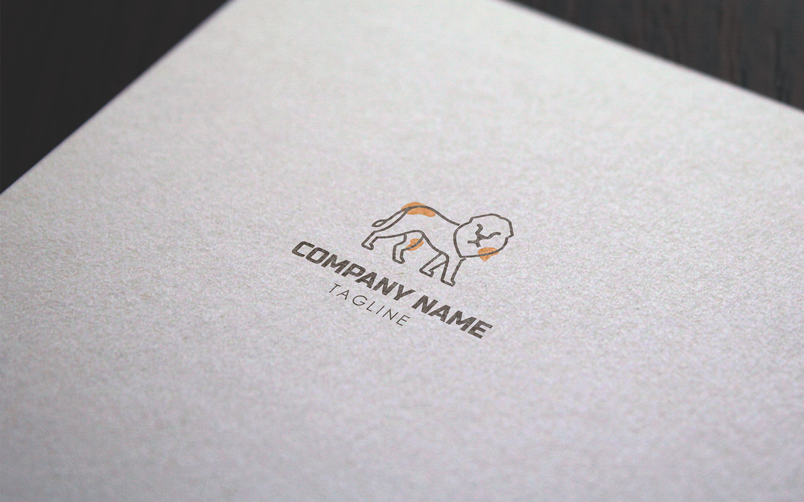 Minimal Lion Logo Template-09-22