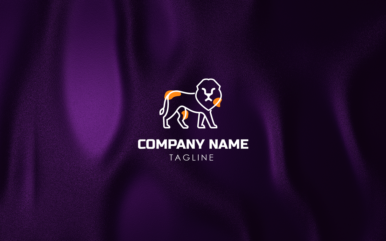 Minimal Lion Logo Template-09-22