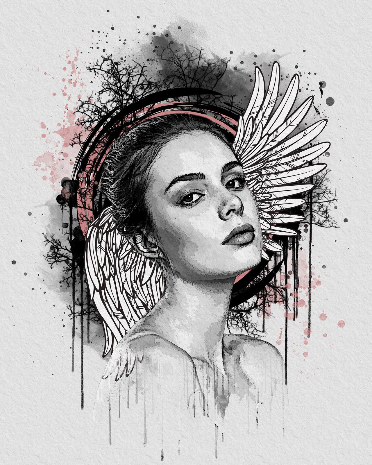 Canvas Wall Art Photo Template