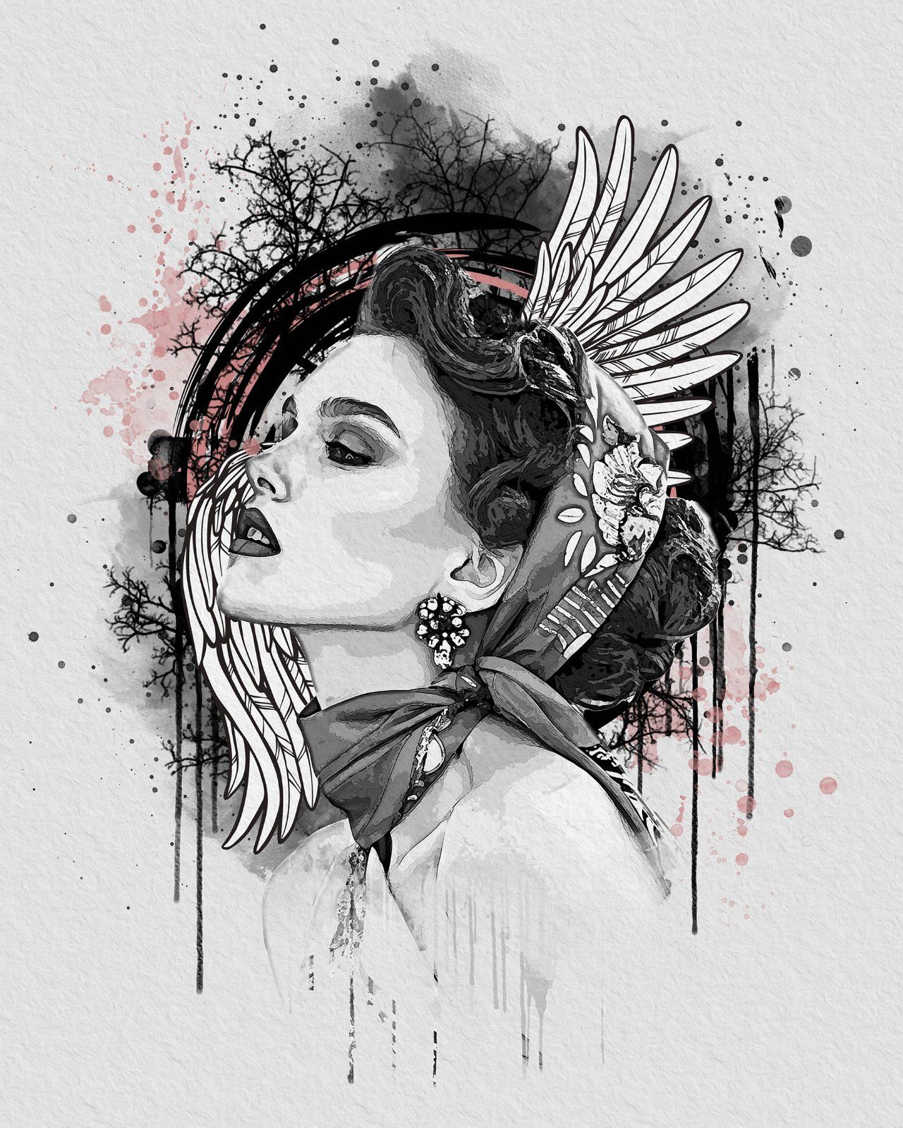 Canvas Wall Art Photo Template