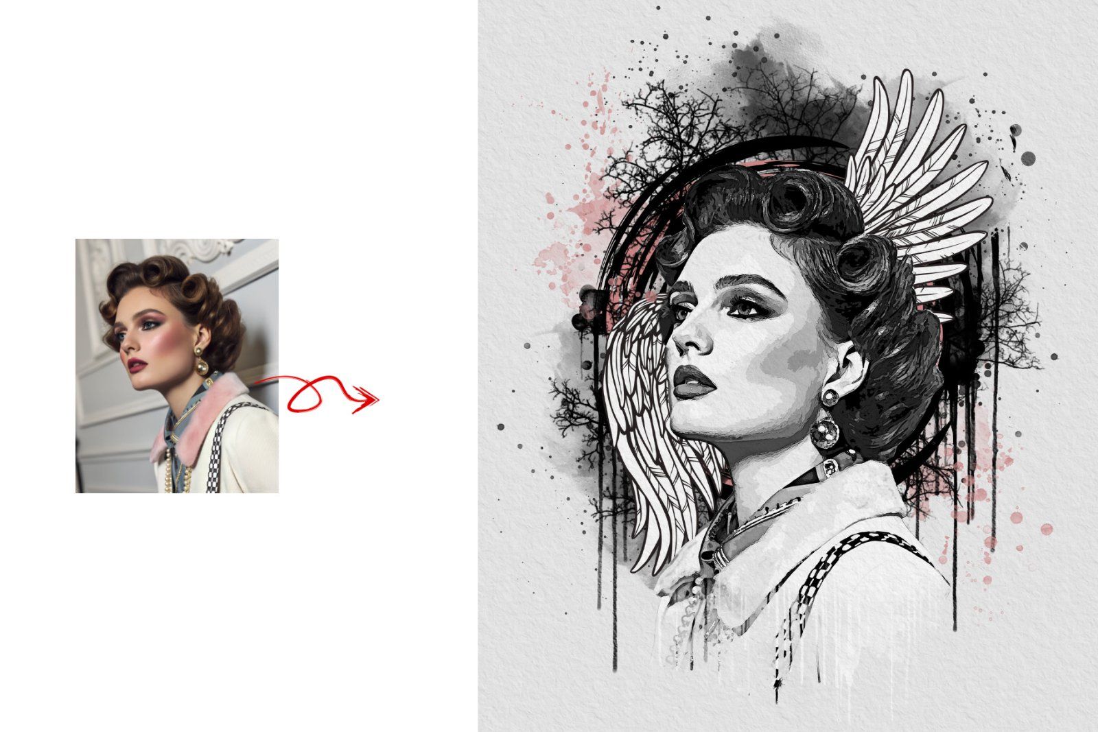 Canvas Wall Art Photo Template