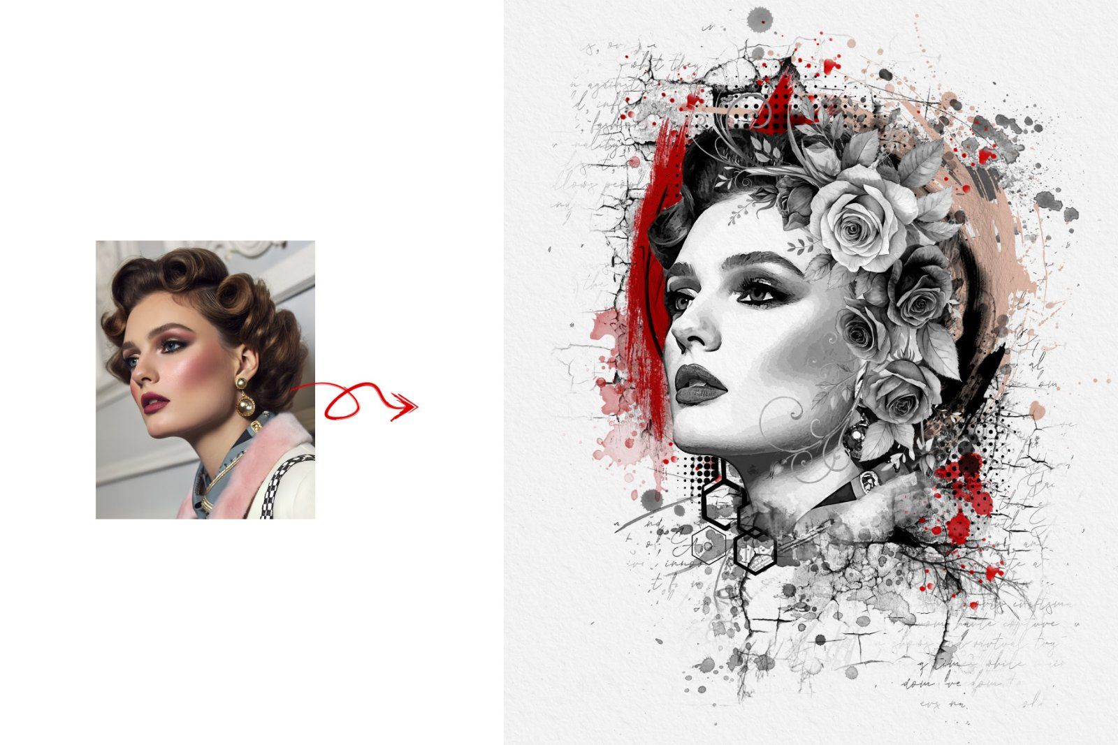 Canvas Wall Art Photo Template