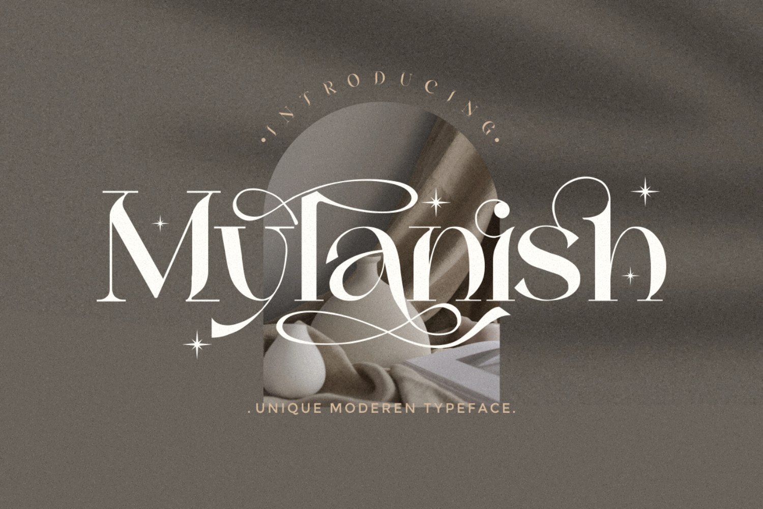 Mylanish _ unique modern typeface