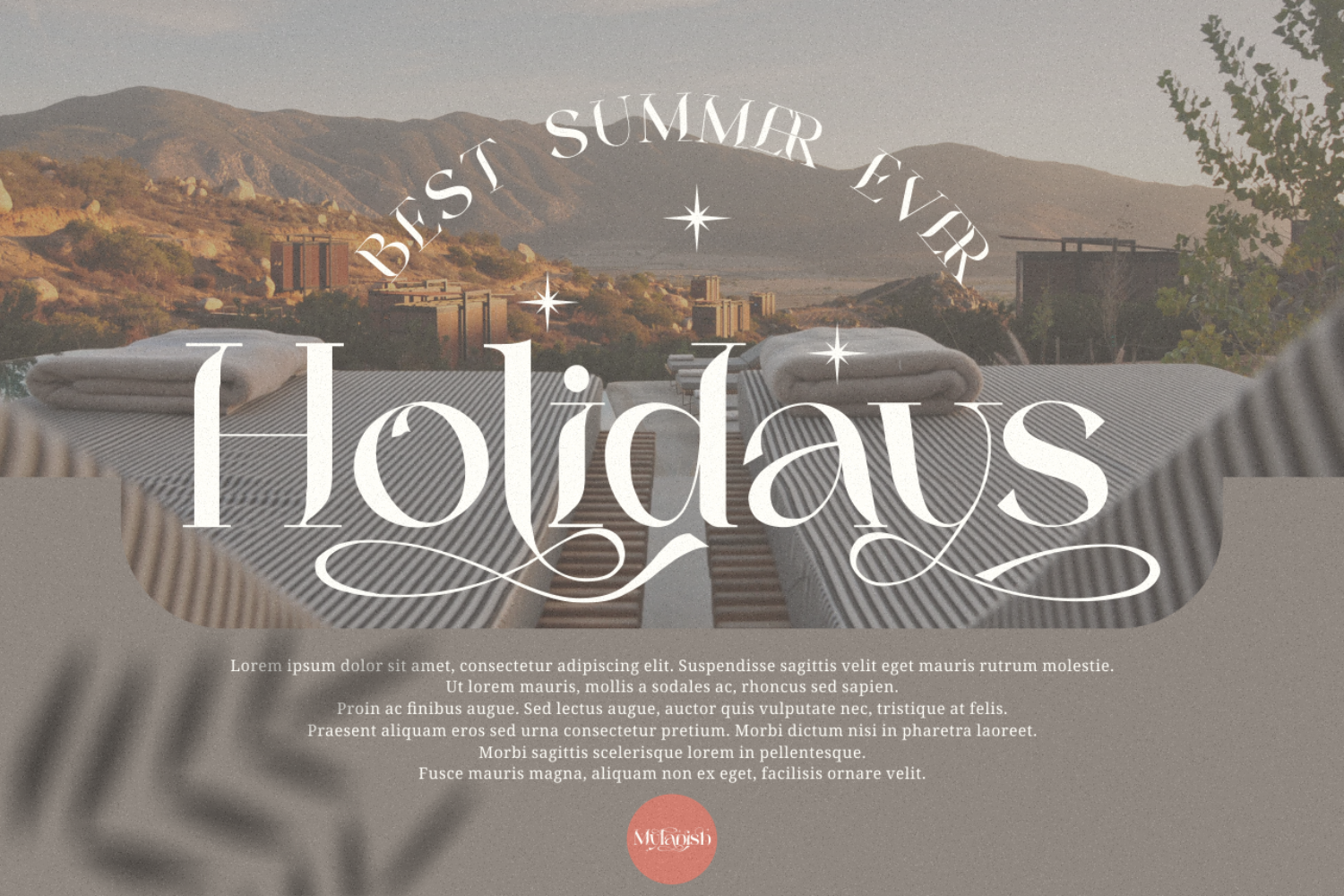 Mylanish _ unique modern typeface