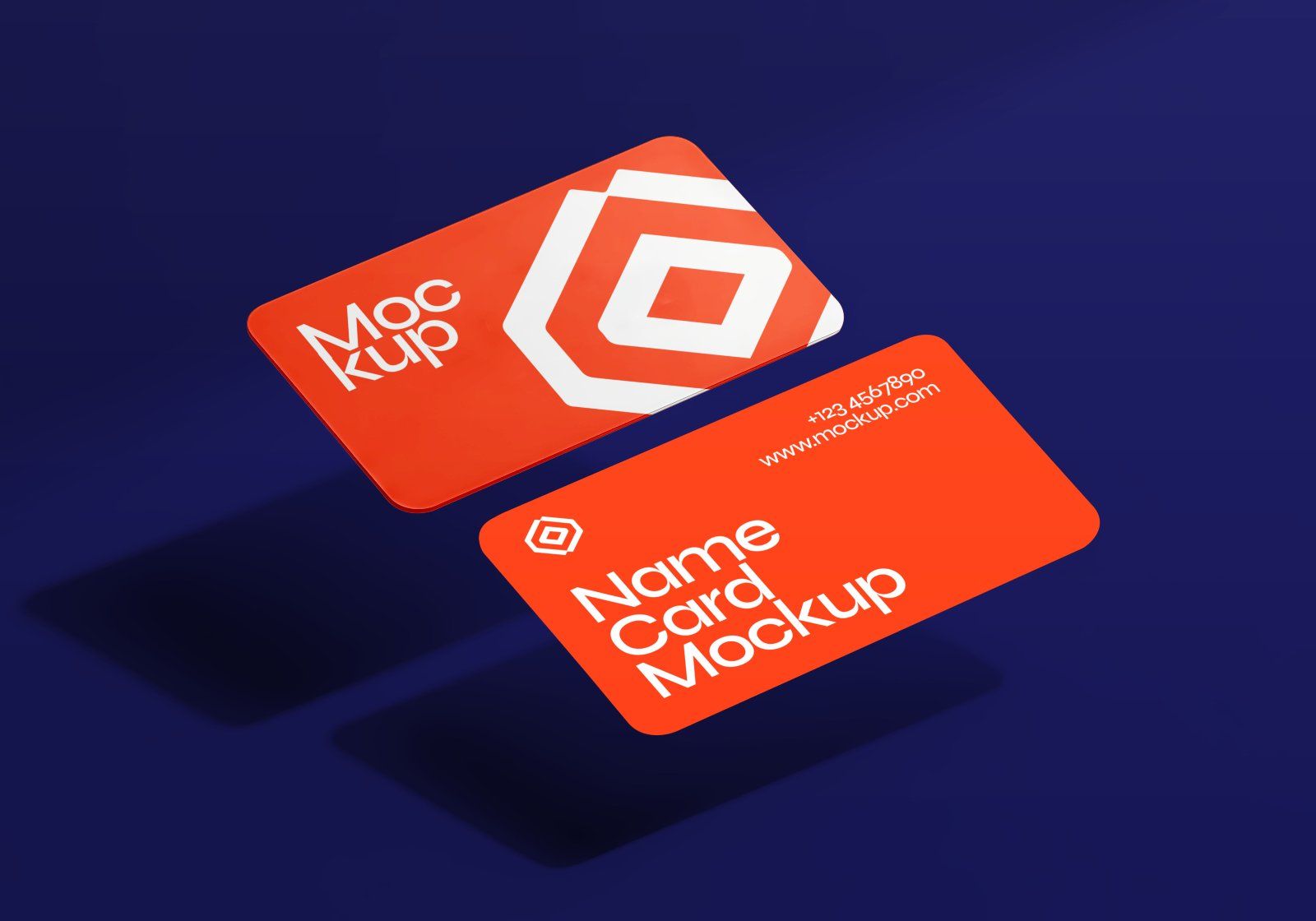 Premium Rental Motorcycle Mockup