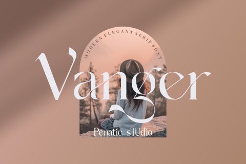 Vanger _ modern serif font