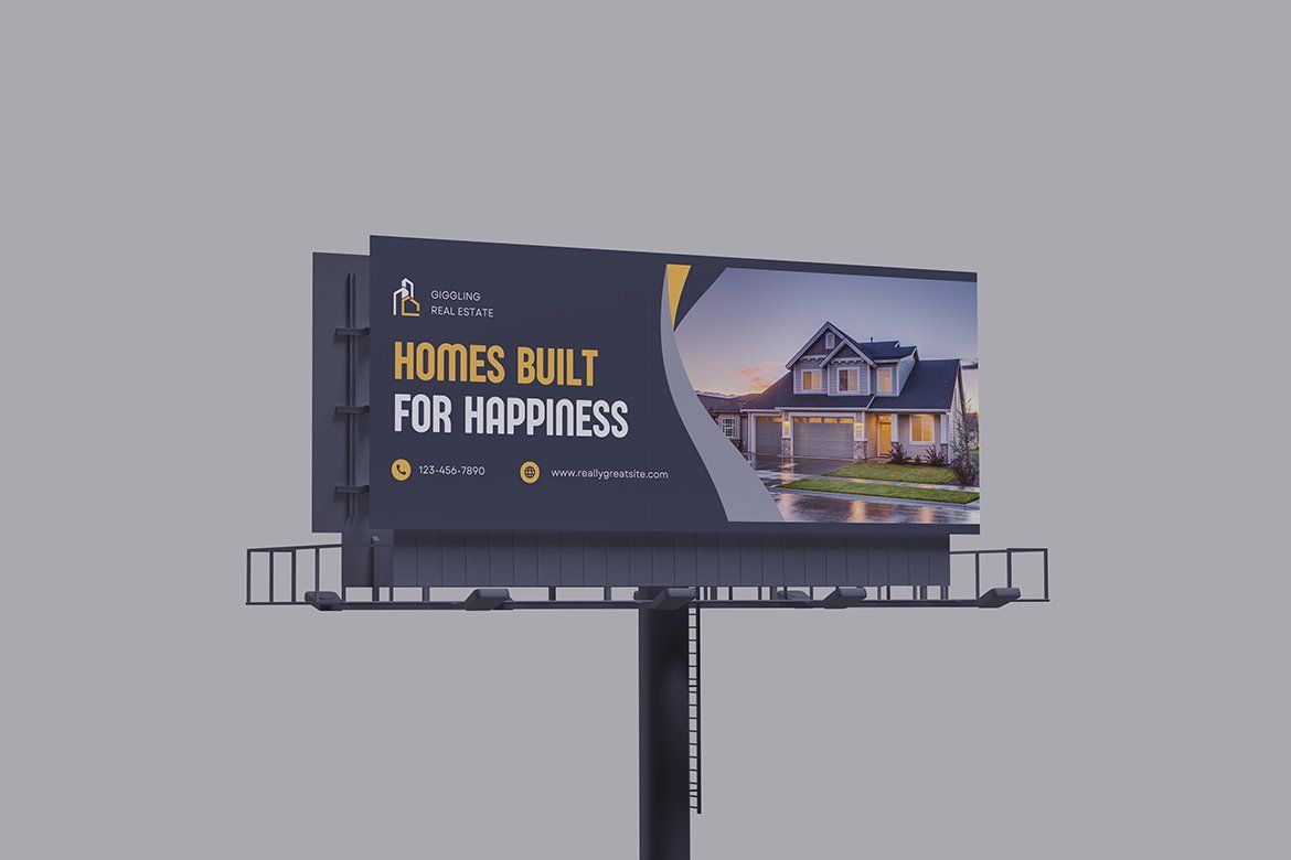 BILLBORD MOCKUPS (4 Objects)