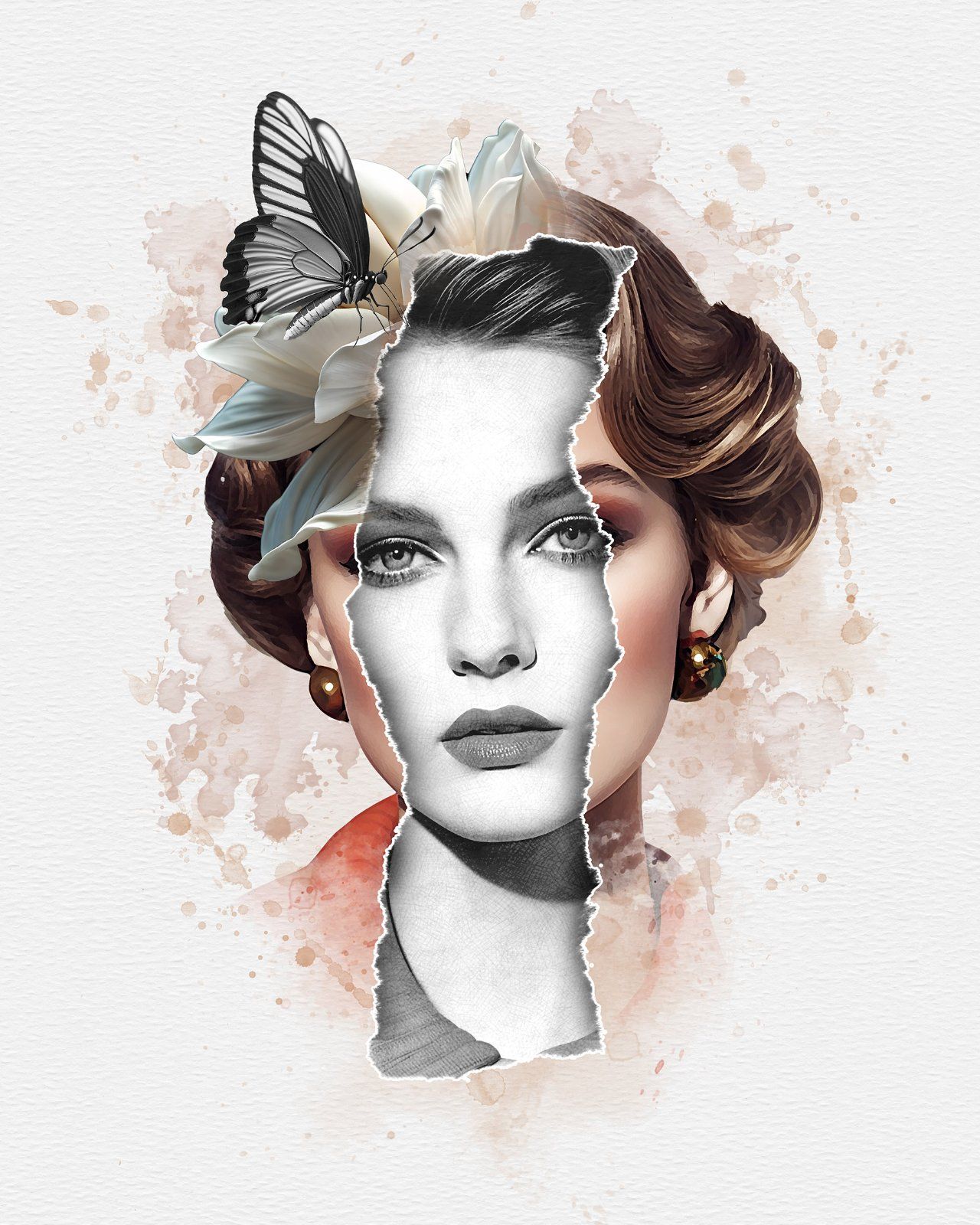 Manipulation Photo Art Template