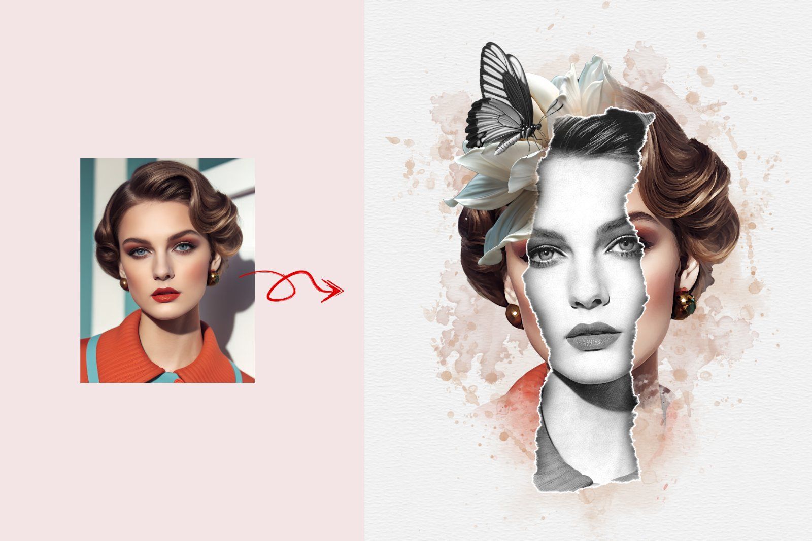 Manipulation Photo Art Template