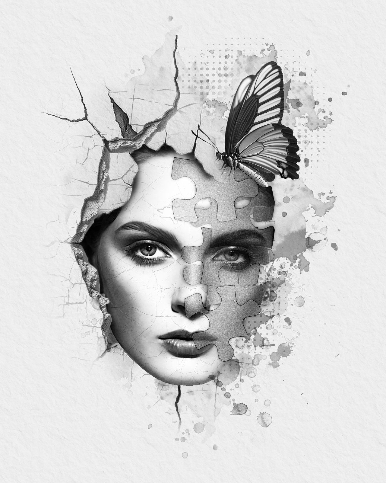 Manipulation Photo Art Template