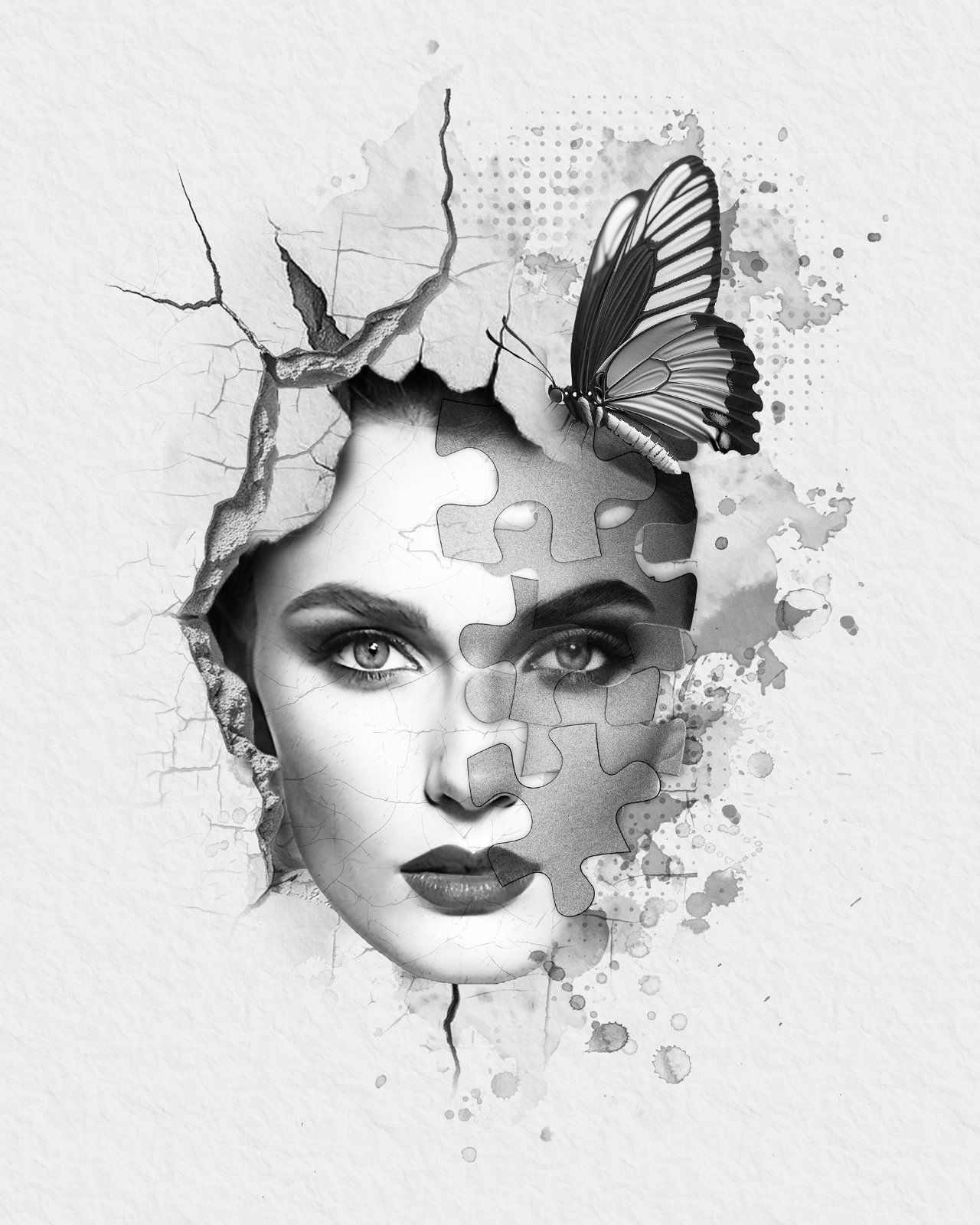 Manipulation Photo Art Template