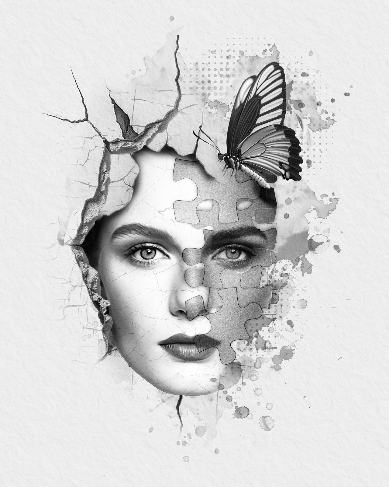 Manipulation Photo Art Template