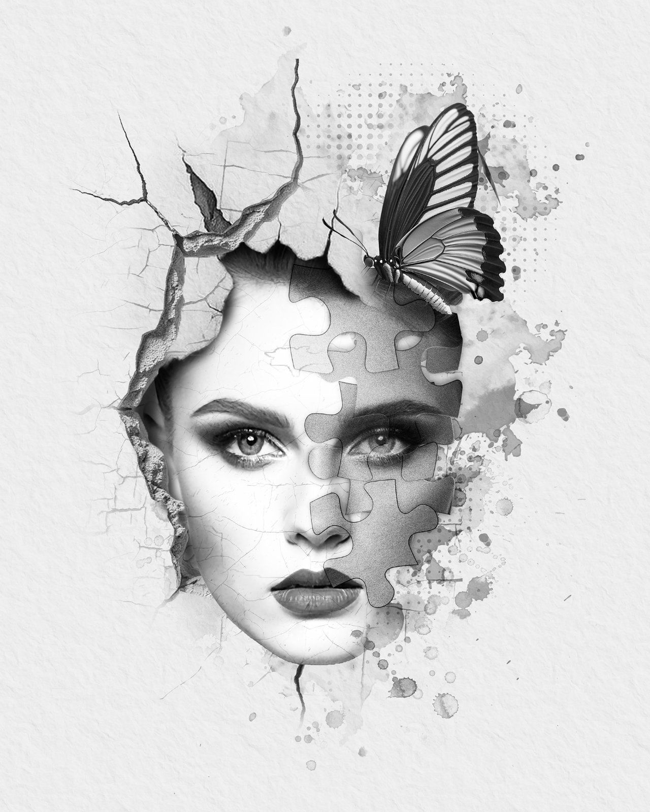 Manipulation Photo Art Template