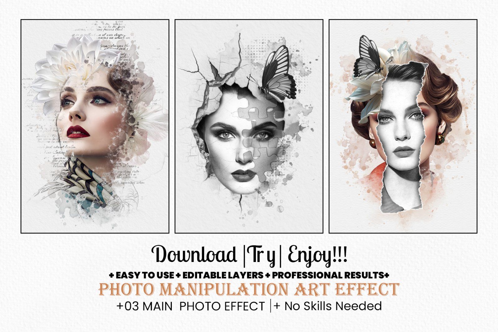 Manipulation Photo Art Template