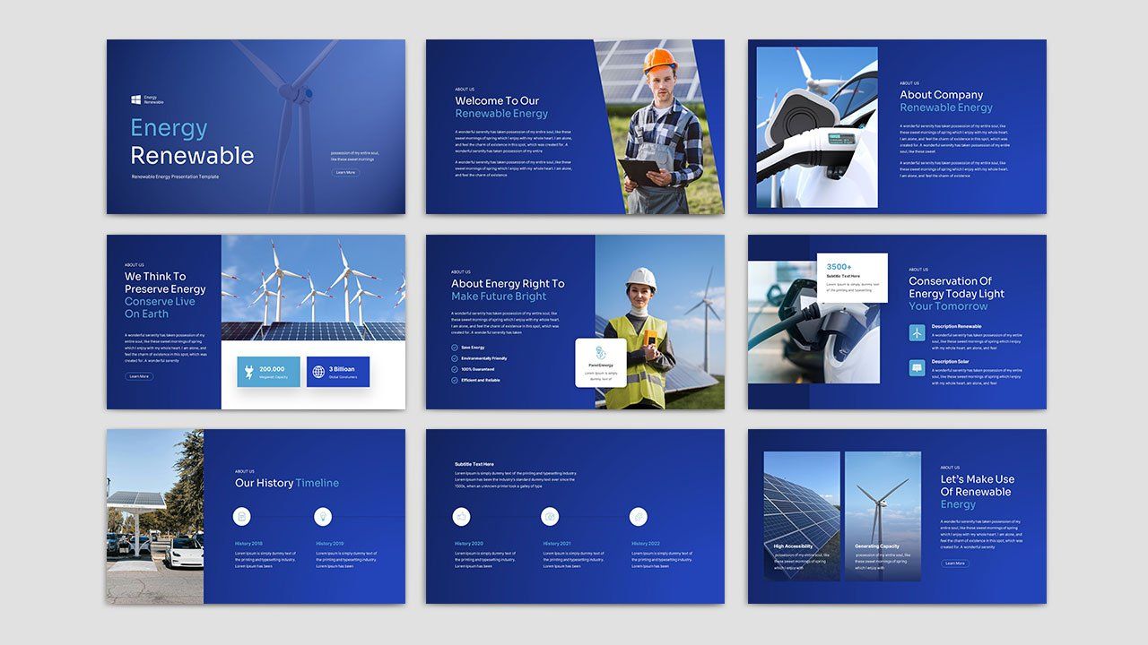 Renewable Energy PowerPoint Template