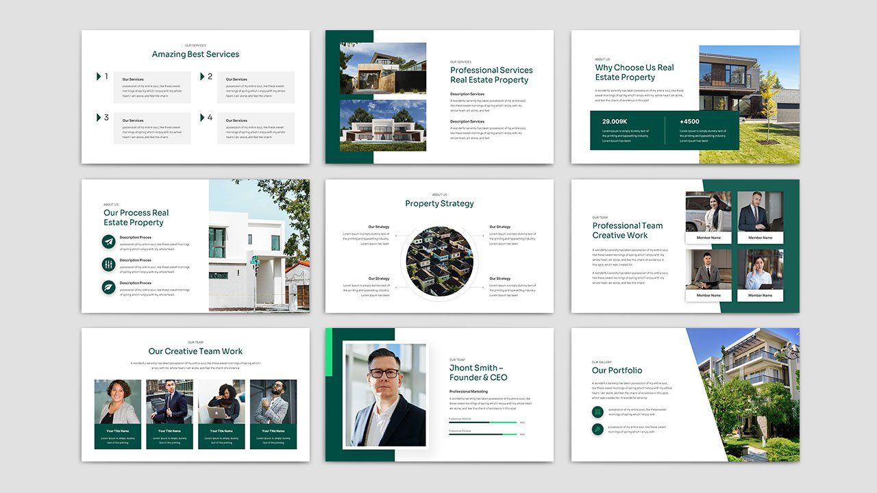 Property - Real Estate Presentation Template