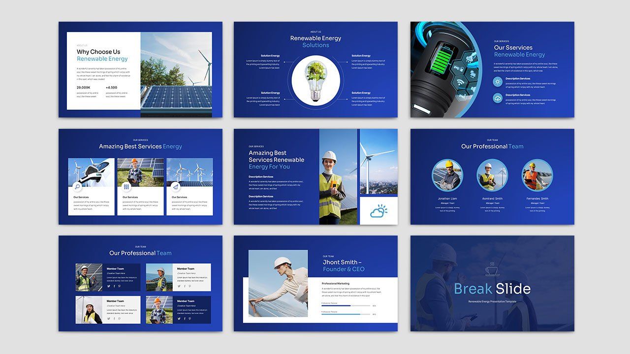 Renewable Energy PowerPoint Template