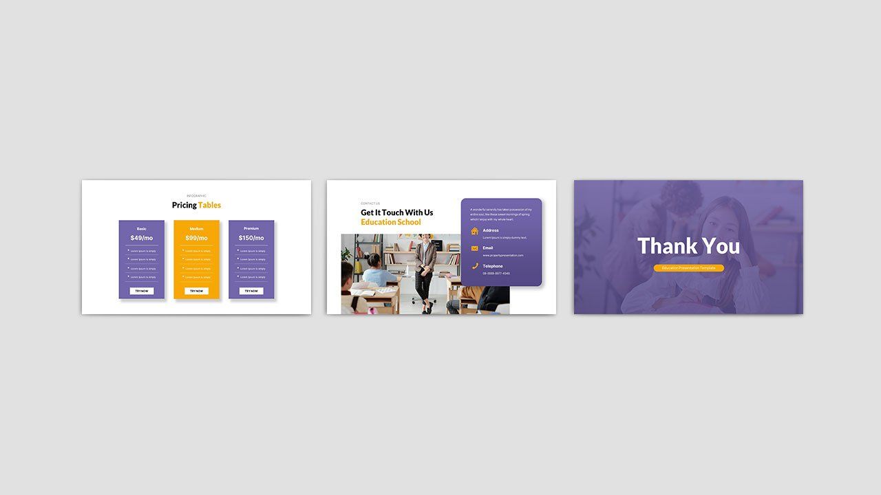 Education PowerPoint Presentation Template