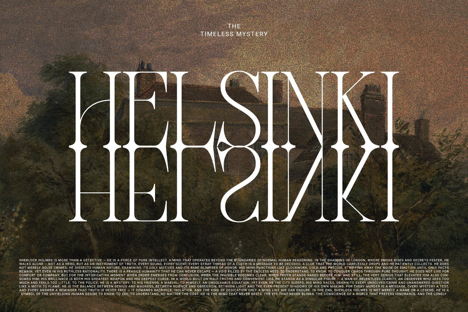 Sherlock Serif Family (126 Fonts)