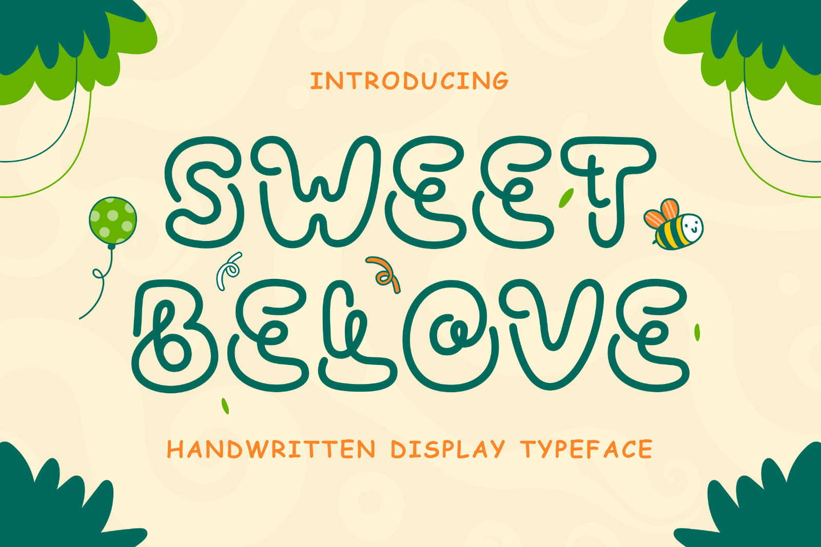 Sweet Belove – Playful Handwritten Display