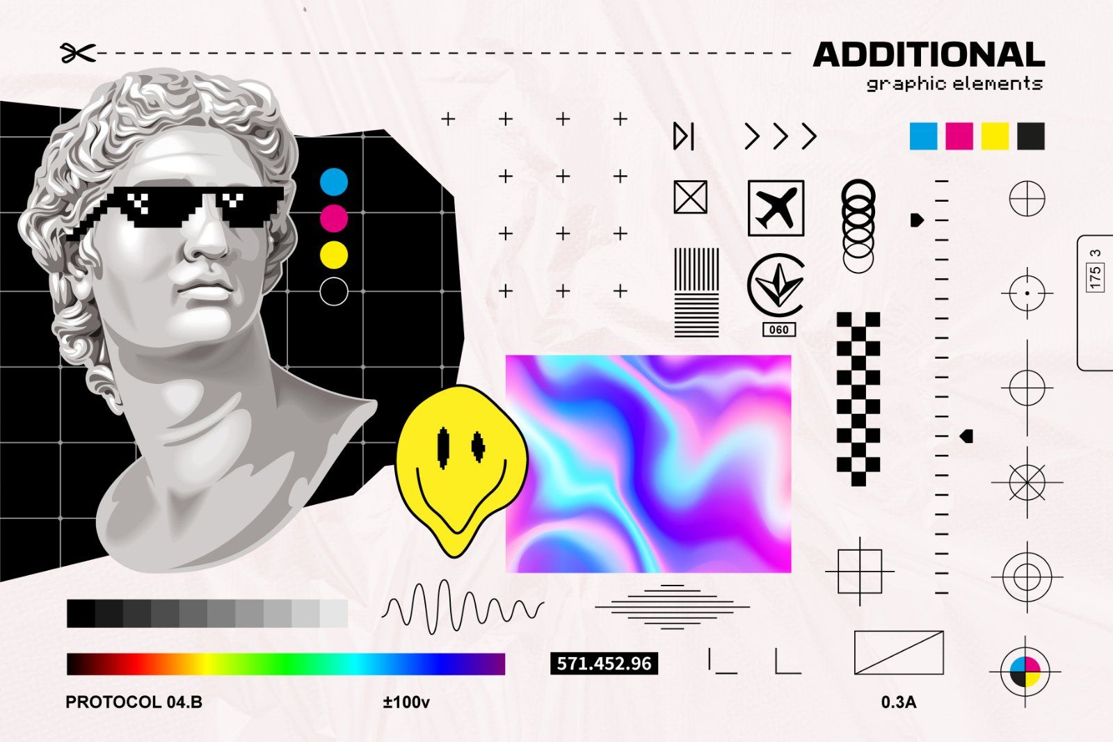 Utilitarian Graphic Elements Pack