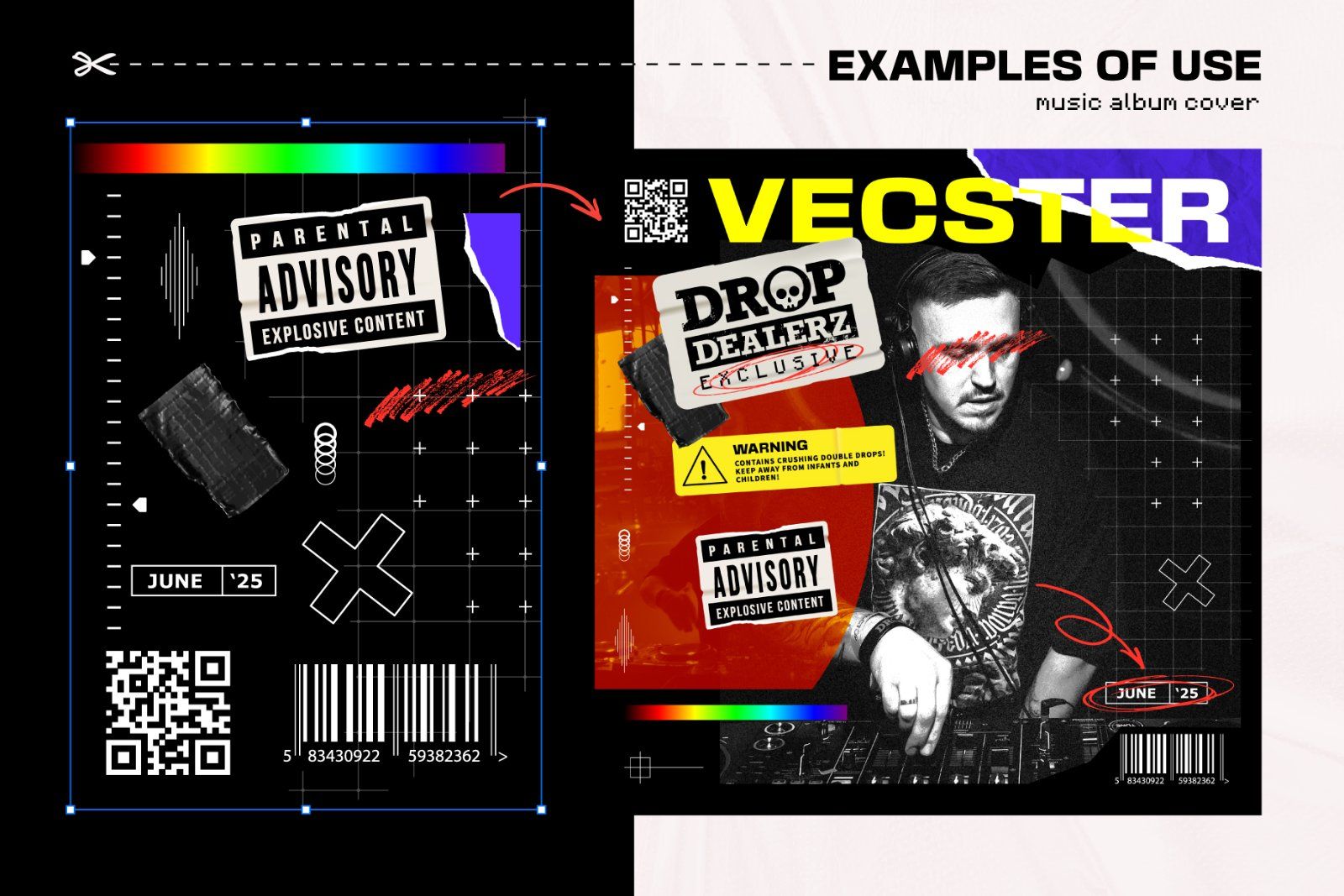 Utilitarian Graphic Elements Pack