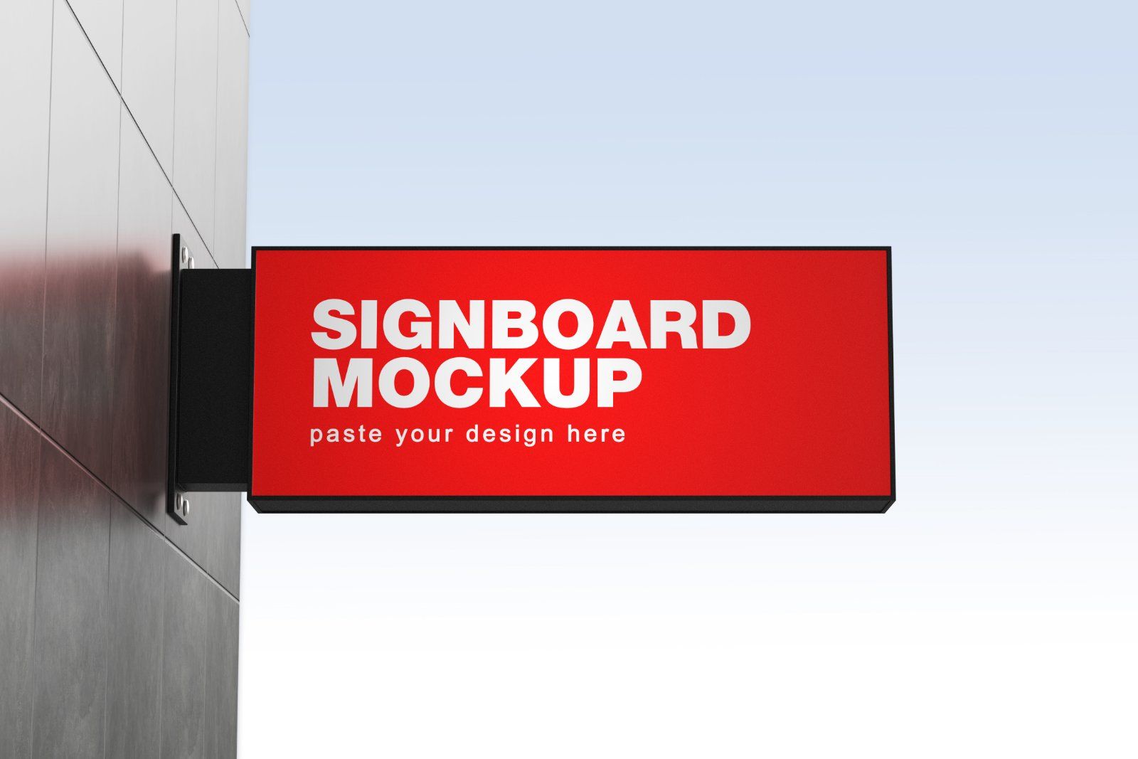 Sign Board Mockup