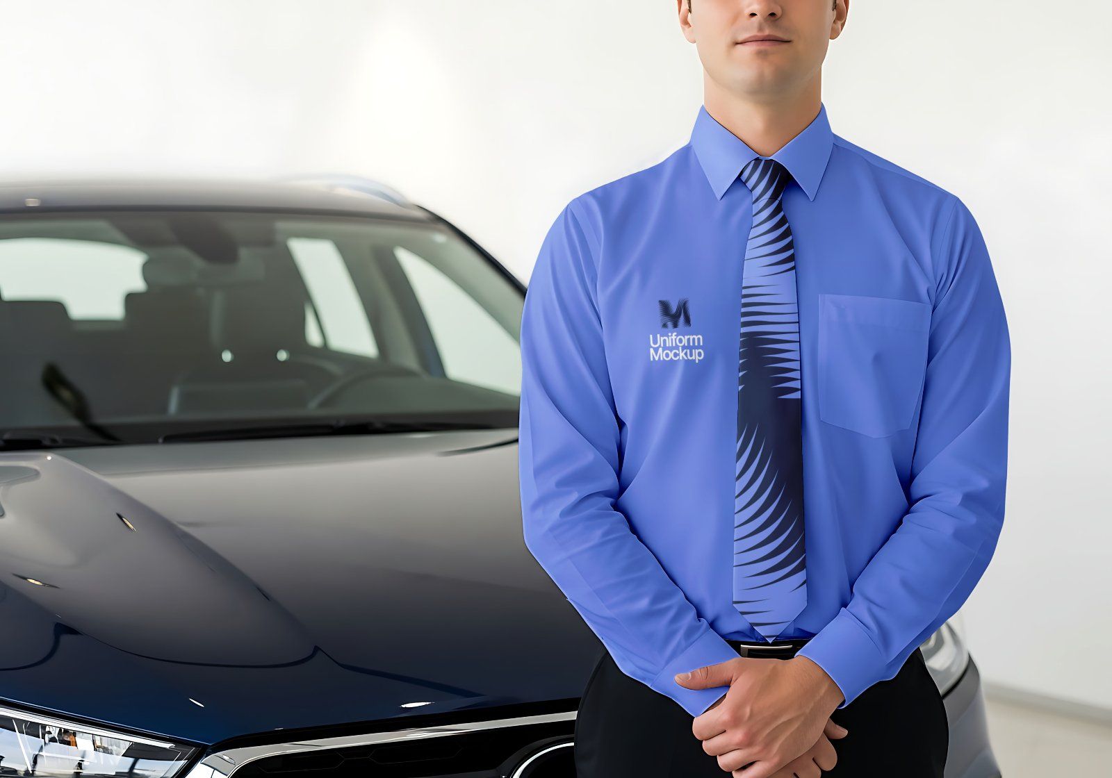 Premium Rental Car Mockup