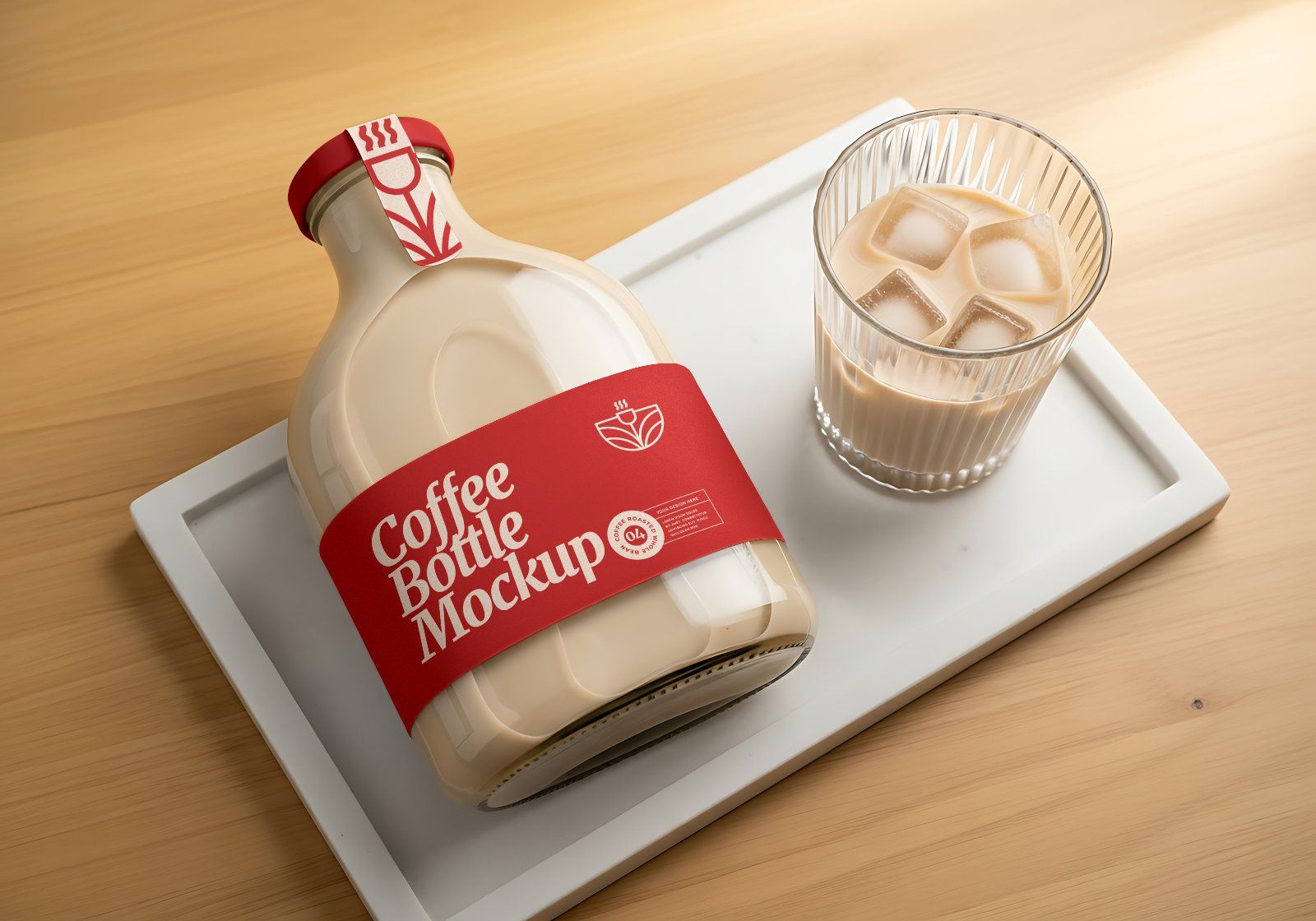 Premium Branding Coffee Cafe Mockup