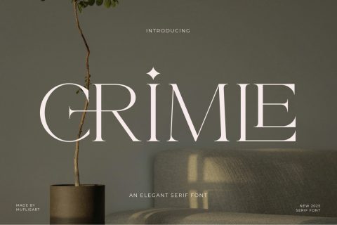 Crimle - An Elegant Serif Font