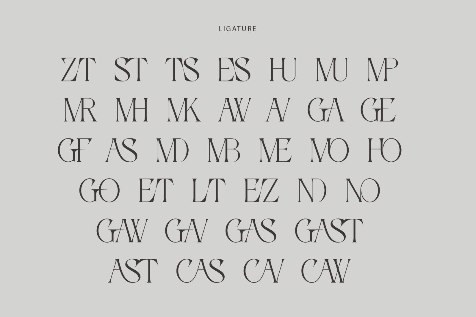 Astetes - Modren And Elegant Serif Font