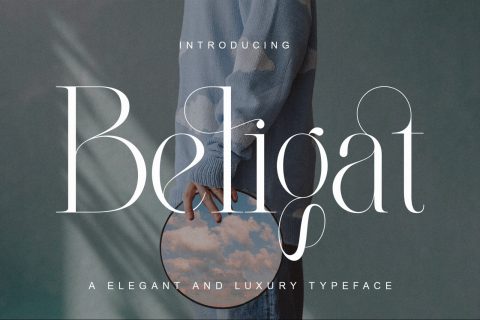 Beligat Elegant Ligature Serif