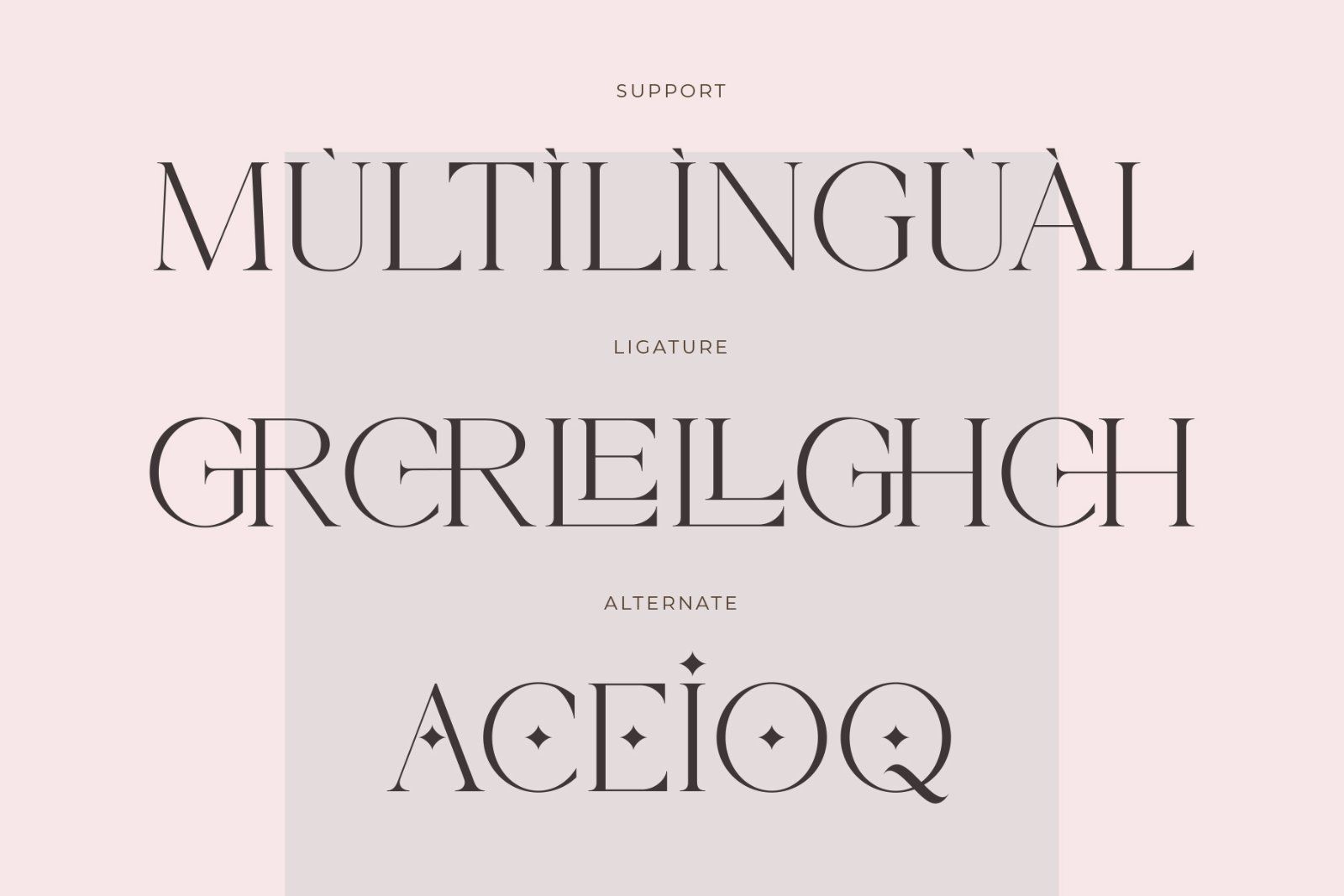 Crimle - An Elegant Serif Font